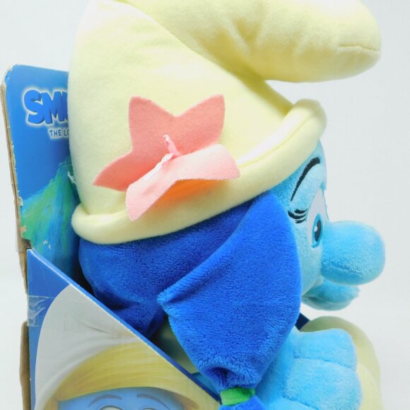 Smurfs The Lost Village Movie Jumbo Smurf Lily Plush Stuffed Kids Toy 21” - Picture 5 of 5